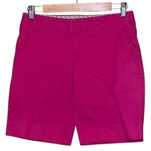 Gap Hot Pink Cotton Stretch Shorts Style 585629